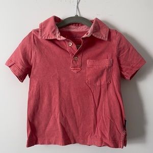 Vineyard vines coral acid wash polo sz 2T